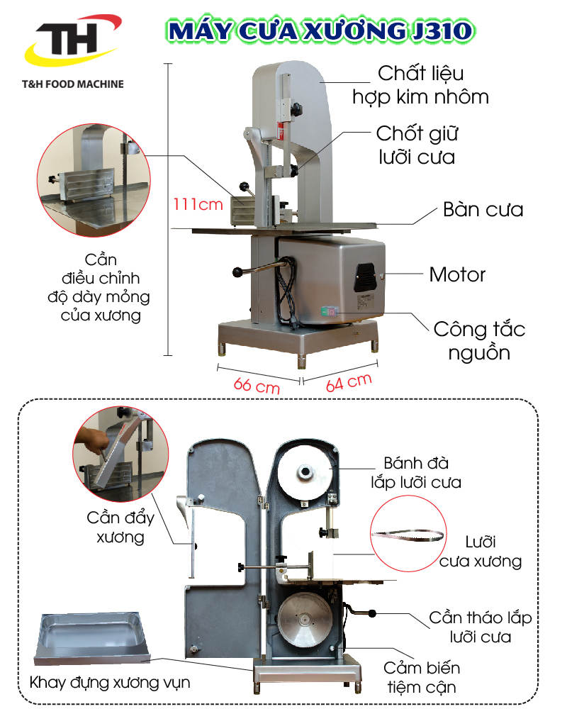 Giới Thiệu Chung Về Máy Cưa Xương J310